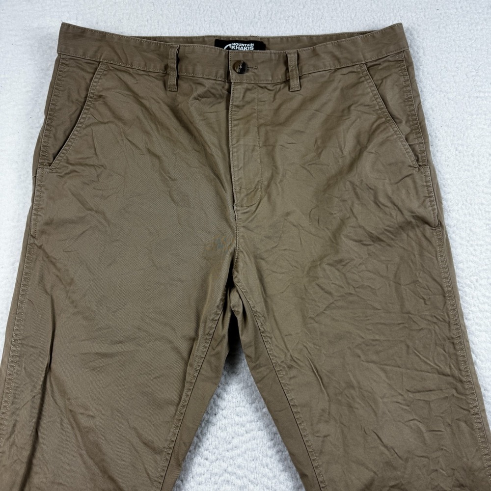 Mountain Khakis‎ Chino Pants Mens 40x30 Khaki Cotton Stretch Modern Fit Outdoor - Picture 3 of 13